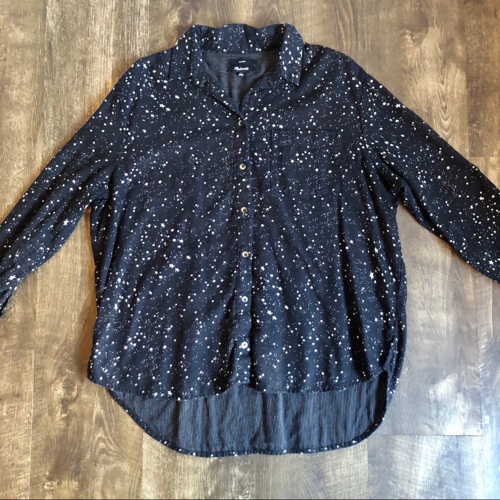 Madwell | Printed Button-Down Top - image 2